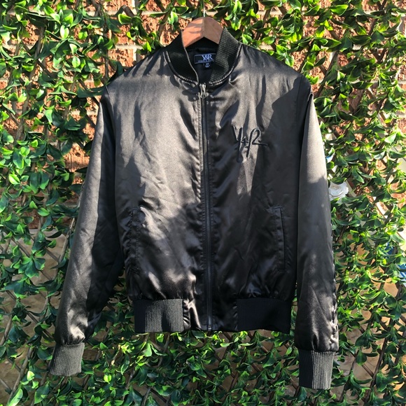 Young & Reckless Black Laced Bomber Jacket - Picture 2 of 7